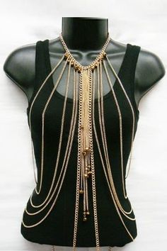 Color: silver Body Chain Necklace, Body Jewerly, Body Necklace Chain, Chain Necklace Gold, Waist Trainer Corset, Jewelry Tags, Makeup Stain, How To Stretch Boots, Faceted Bead