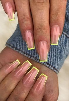 Check out to see what coffin shaped nails or ballerina nails look like, and find 65 inspiring images of coffin nail designs to try! Shaped Nails, Blac Chyna, Coffin Shape Nails, Ballerina Nails, Nail Swag, Summer Acrylic Nails