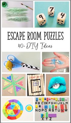 the pin has nine escape room puzzle images.  From dice with numbers to locked scissors and numbers and codes hidden in sticks and play dough. Stem Escape Room, Diy Escape Room For Kids, Diy Escape Room Ideas, Diy Escape Room Puzzles, Escape Room Puzzle Ideas, Geheimagenten Party, Escape Room Ideas, Escape Room Diy, Diy Escape Room