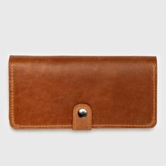 Full Grain Leather Cinnamon women's wallet Brown Travel Wallet With Coin Pocket, Brown Wallet With Snap Closure For Everyday Use, Brown Wallets With Snap Closure For Everyday Use, Brown Leather Wallet With Snap Closure, Travel Bifold Coin Purse With Snap Closure, Leather Trifold Wallet With Card Slots For Travel, Leather Trifold Wallet For Travel, Travel Bifold Wallets With Snap Closure, Brown Travel Wallet With Snap Closure