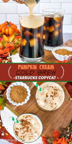 pumpkin cream starbucks starbuck's copycat recipe for the fall season is easy and delicious