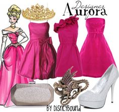 Aurora Sleeping Beauty Outfit Ideas, Disney Bounding Sleeping Beauty, Disneybound Sleeping Beauty, Aurora Sleeping Beauty Disneybound, Aroura Sleeping Beauty Pink Dress, Disney Couture, Disney Inspired Fashion