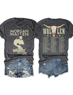 Morrgan Wallen Tour 2023 Merch, Country Music T Shirt Morgan Wallen Shirts That Said So Sand In My Boots, Country Music Vinyl Shirts, Morgan Wallen Christmas Shirt, Country Music Outfit, Country Music Shirts, Morgan Wallen, Cowboys Shirt, Print T Shirts, Vintage Prints