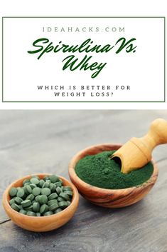 Have you ever wondered how spirulina and whey could help you with your weight loss journey? If so, you won't want to miss this article. Here you will find a complete guide to the differences between spirulina vs whey, as well as helpful tips for eating these foods for weight loss. #SpirulinaVsWheyForWeightLoss #WhatIsSpirulinaVsWhey Spirulina Benefits, Kennel Cough, Simple Syrup Recipes, Spirulina Powder, Health And Wellness Center, Online Test