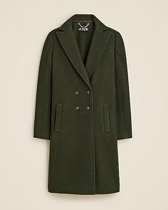 J.Crew: Daphne Topcoat In Boiled Wool For Women French Products, French Vinaigrette, Suit Guide, Hair Wrap Scarf, Vinaigrette Dressing, French Wine, Paris Print, Boiled Wool, Trader Joes