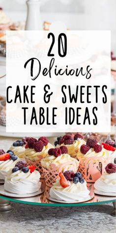 Looking for inspiration on how to make a dessert table for any event? Check out these delicious dessert table ideas that are perfect for weddings, parties, or any celebration. From easy dessert table ideas for weddings to creative cake and sweets table ideas, this guide will help you design a stunning spread. Whether you're planning a small gathering or a large event, these dessert buffet ideas will add a sweet touch to any occasion and wow your guests with delectable treats! Easy Dessert Table Ideas, Dessert Buffet Ideas, Easy Dessert Table, Single Serve Pies, Sweets Table Ideas, Cake And Sweets, Cheap Desserts