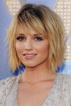 Dianna Agron Short Layered Haircut Bob Lung, Square Face Hairstyles, Oval Face Hairstyles, Square Face, Short Layered, Dianna Agron, Short Layered Haircuts, Hair Styles 2017, Layered Haircut