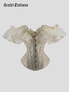 Big promotion for you when buying Women Victorian Gothic Corset Jacquard Satin Lace Bustier today. One of the best selling in the market. Limited number of products. Hurry up! Purple Corset, Ruffle Pattern, Victorian Corset, Corset Shapewear, Shapewear Tops, Corset Fashion, Bodice Top, Gothic Corset, Overbust Corset