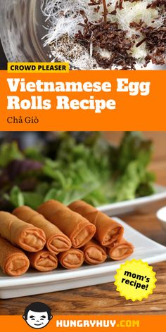 an image of vietnamese egg rolls recipe