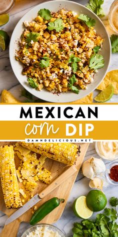 You won't need chips for this easy appetizer idea! This simple game day recipe is one of the best party dips. Creamy and cheesy, this hot Mexican corn dip is perfect every time! Pin this for later! Elote Dip Recipe, Elote Dip, Mexican Corn Dip, Street Corn Dip, Mexican Street Corn Dip, Corn Dip Recipes, Mexican Appetizers, Mexican Corn, Corn Dip