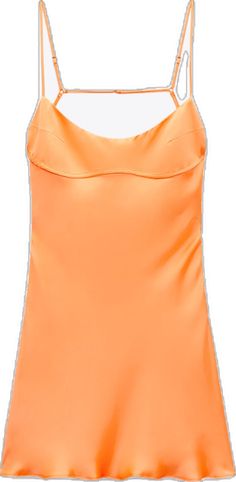 Zara Short Dress, Silk Bralette, Classy Halloween Costumes, Dresses Fancy, Pretty Halloween Costumes, Cut Out Mini Dress, Orange Satin, Preppy Dresses, Strappy Sandals Flat