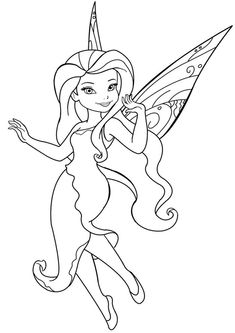 a cartoon fairy with a wand in her hand