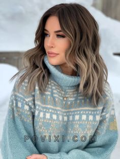 33 Stunning Winter Brunette Hair Color 2024-2025 With Chocolate Brown Balayage and Ash Highlights Winter Hair Inspo Color, Hair Colors For Pale Skin And Blue Eyes, Hair Color For Pale Skin And Blue Eyes, Brunette Winter Hair, Ash Brown Hair With Highlights, Winter Balayage