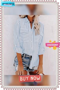 Women's Shirt Blouse Black Yellow Pink Striped Button Pocket Long Sleeve Office Work Streetwear Casual Shirt Collar Regular S Spring Button-up Shirt With Striped Collar, Spring Striped Collar Button-up Shirt, Pink Color Block Button-up Top, Pink Vertical Striped Button-up Top, Blue Vertical Stripes Button-up Blouse, Streetwear Tops, Casual Streetwear, Women Shirts Blouse, Shirt Collar