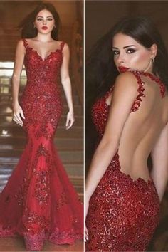 Backless Mermaid Prom Dresses, Mermaid Prom Dresses Long, Mermaid Custom, Cocktail Prom Dress, Red Mermaid, Prom Dresses Long Mermaid, Dress Mermaid, Prom Dresses For Sale, Red Party