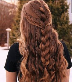 Fantasy Braid Hairstyles, Complicated Braided Hairstyles, Complicated Braids, Complicated Hairstyles, Braided Half Up Half Down Hair, Elaborate Hairstyles, Elven Hairstyles, Fenugreek For Hair