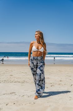 Our harem pants are light and breezy, making them the comfiest loungewear this Summer! 🌊 ✨ #lotusandluna #thailand #beachpants #flowy #mandala #yoga #loungewear #harempants #tropical #comfy #summer #musthaves #beach #vibes #surfer #cute #namaste #boho #ethical #fashion #summeroutfit #casual #tiedye Pants Details, Boho Accessories, Energy Stones, Beach Pants, Full Spectrum, Beach Vibes