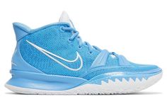 Nike Kyrie 7 TB 'University Blue' DM5042-405 Basketball Shoes Kyrie, Nike Volleyball Shoes, Best Volleyball Shoes, Kyrie 7, Blue Basketball Shoes, Best Basketball Shoes, Womens Basketball Shoes, Basketball Clothes, Cute Nike Shoes