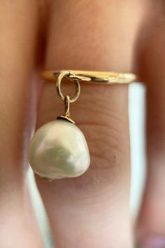 Pearl Drop Ring Geode Necklace, Drop Ring, Simple Band, Light Weight Jewelry, Hand Chain, Star Ring, Star Studs, Pearl Choker, Open Ring