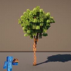 an image of a tree that is in the middle of some sort of game character