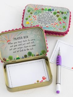 Prayer Box|God Created You-view 1 Prayer Is Powerful, Gift For Graduation, Prayer Box, Natural Life, Sweet Gifts, Inspirational Message