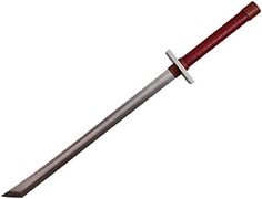 Hero's Edge G-BL020 Foam Japanese Ninja Katana, 40",Red Red Ninja, Japanese Ninja, Free Delivery, Red