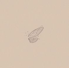 a drawing of a butterfly flying in the sky