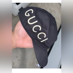 Brand New Baseball Cap Size Small Designer Gucci Baseball Cap With Embroidered Logo, Elegant Gucci Adjustable Hat, Gucci Casual Baseball Cap With Curved Brim, Casual Gucci Baseball Cap With Curved Brim, Luxury Gucci Baseball Cap, Gucci Elegant Short Brim Hat, Elegant Gucci Short Brim Hat, Designer Adjustable Black Baseball Cap, Designer Black Baseball Cap With Curved Brim