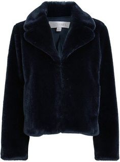 Intermix Amanda Faux Fur Jacket Designer Outerwear, Perfect Wardrobe, Zoom Lens, Cropped Jacket, Faux Fur Jacket