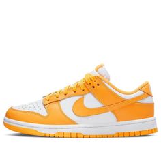 As part of the Nike Sportswear’s summertime lineup this year, WMNS Dunk Low 'Laser Orange' is in a traditional two-tone color, featuring a white leather base with bright orange overlays and outsole. SKU: DD1503-800 Release Date: Jul 08, 2021 Color: Orange/White (SNKR/Skate/Light/Low Top/Women's/Non-Slip) Sporty White Sneakers With Contrast Color, White Sporty Sneakers With Contrast Color, White Casual Sneakers With Contrast Color, Casual White Sneakers With Contrast Color, Orange Sneakers For Streetwear In Summer, Orange Sneakers For Summer Streetwear, White Sporty Sneakers For Summer, Orange Dunks, Orange Nike Shoes