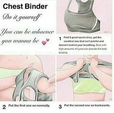 Binder Ftm, Ace Bandage, What Is Gender, Diy Binder, Nonbinary People, Best Sports Bras