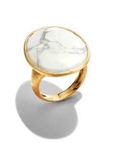 150TH Anniversary Exclusive:Known for a legacy of rich craftsmanship combined with innovative design, Marco Bicego undoubtedly sets a gold standard for modern glamour. Inspired by our iconic black and white colors, the Italian jeweler created this limited-edition ring featuring faceted howlite, an elegant marbled stone, held aloft by a hand-engraved gold setting.Features: Luxury Oval Jewelry With Timeless Design, Marble Ring, Marble Rings, Marco Bicego, Jewelry Stone, White Colors, Rings Cool, Exclusive Jewelry, Black And White Colour