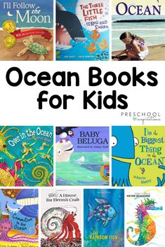 the ocean books for kids are all over the place