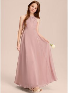 JJ's House Chiffon Scoop Junior Bridesmaid Dresses Spring Summer A-line Back Zip Bow/Tie Back Dusty Rose Floor-Length Pink Sleeveless Junior Bridesmaid Dress. #JJ's House #Chiffon #Scoop #JuniorBridesmaidDresses #Spring #Summer #Aline #BackZip #BowTieBack #DustyRose #FloorLength #Pink #Sleeveless #JuniorBridesmaidDress Bridesmaid Dresses Spring, Denim Hacks, Confirmation Dresses, Spring Bridesmaid Dresses, Dusty Rose Bridesmaid Dresses, Fall Bridesmaid Dresses, Junior Bridesmaid Dress, Dusty Rose Dress, Dresses Spring