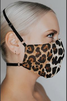 Fashionable Face Masks, Katie May, Easy Face Masks, Fashion Mask, Walk On The Wild Side, Diy Mask, Fashion Face Mask, No Sew, Diy Face Mask