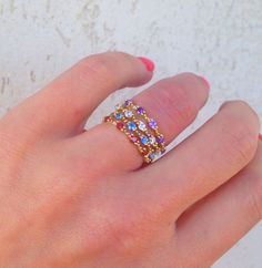 20% off-SALE Lavender Ring June Birthstone by HolyLandJewelry Dazzling 14k Gold Stackable Rings For Promise, Dazzling 14k Gold Stackable Promise Rings, Dazzling Stackable Promise Rings, Dazzling Promise Stackable Rings, Fine Jewelry Multi-stone Diamond Promise Ring, Dazzling Stackable Open Ring For Promise, 14k Gold Multi-stone Stackable Rings, Dazzling Open Ring Stackable Promise Ring, 14k Gold Crystal Ring With Vs Clarity For Promise