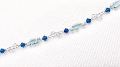 Feel fabulous wearing this ocean inspired braceletThis bracelet is hand made with Swarovski crystal and Japanese miyuki bead :) This ocean inspired jewelry is perfect for a day at the beach or any nautical summer outfit. They are perfect gifts for your mom, grandma, daughter, granddaughter, sister or bestie. They are suitable as everyday jewelry or any occasion. Coordinating anklet available ---> https://www.etsy.com/listing/1387585803/ **ABOUT GEMSTONE** Swarovski is known for making the highes Ocean Inspired Bracelet, Bracelet Ocean, Blue Crystal Bracelet, Miyuki Bead, Jewelry Ocean, Ocean Inspired Jewelry, Ocean Jewelry, Writing Gifts, Swarovski Crystal Beads