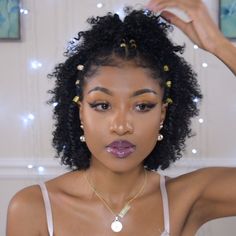 Hair Down Hairstyle, Hairstyle On Natural Hair, Natural Hair Bangs, Natural Hair Bob, Natural Hair Ponytail, Down Hairstyle, Straightening Natural Hair, Hair Black Women, Natural Hair Mask