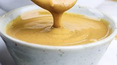 PB2 Peanut Sauce Recipe Almond Butter Dressing, Butter Dressing, Vegan Dips, Vegan Salad Dressing, Peanut Sauce Recipe, Vegan Dressing, Starch Solution