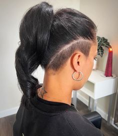 Long Hair Fade, Queer Hair, Undercut Styles