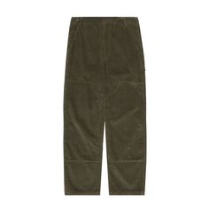 Dark Olive Utility Corduroy Cargo Pants, Corduroy Work Pants With Patch Pockets, Utility Corduroy Pants With Pockets, Utility Corduroy Cargo Pants For Streetwear, Corduroy Utility Cargo Pants For Streetwear, Utility Corduroy Pants With Cargo Style, Custom Woven Labels, Sweater Socks, Knee Patches