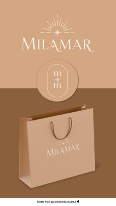 a paper bag with the word miamar on it