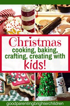 christmas baking, crafting and crafts with kids