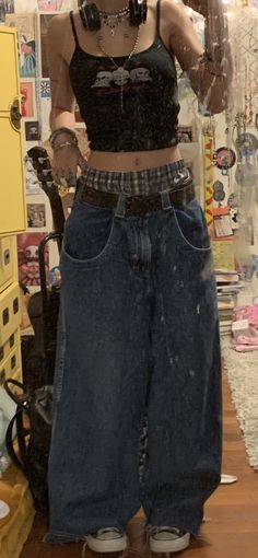 Look Grunge, Tomboy Style Outfits, Y2k Outfits, Tomboy Fashion, Alternative Outfits, Mode Inspiration