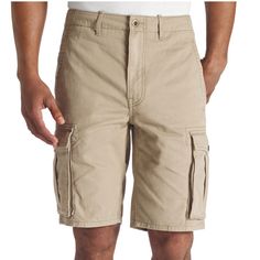 Nwt Levi’s White Tab Ace Tan Khaki Cargo Shorts Created With Functionality And Durability In Mind, Comfort Meets Style In These Warm-Weather Cargo Shorts. The Relaxed Fit Sits Below The Waist. Inseam Hits Below The Knee. Pockets Have An Arcuate Flap. Smartphone Pockets In The Left Cargo Pocket And Right Front Pocket. Patch Pocket In The Left Front Pocket. Size: 36 Waist: 18.75 Rise: 12.5 Inseam: 10 Beige Cotton Cargo Shorts With Belt Loops, Beige Short Cargo Pants With Side Pockets, Beige Cotton Cargo Shorts With Multiple Pockets, Casual Beige Cargo Shorts With Belt Loops, Beige Bermuda Bottoms With Side Pockets, Relaxed Fit Bermuda Cargo Bottoms, Khaki Bermuda Bottoms With Multiple Pockets, Khaki Bermuda Bottoms With Pockets, Beige Cargo Short Bottoms