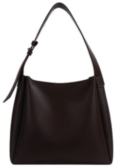 Modern Brown Satchel With Single Shoulder Strap, Faux Leather Shoulder Bag For Business In Fall, Versatile Square Brown Hobo Bag, Brown Shoulder Bag With Adjustable Strap For Work, Brown Large Capacity Shoulder Bag For Office, Large Capacity Brown Shoulder Bag For Office, Fall Faux Leather Shoulder Bag With Adjustable Strap, Trendy Brown Hobo Bag With Single Shoulder Strap, Brown Shoulder Hobo Bag For Office