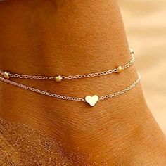 Up to 35% Off at Kermes Gifts Trendy Adjustable Heart-shaped Anklets, Trendy Heart-shaped Anklets For Valentine's Day, Trendy Anklets For Valentine's Day, Trendy Gold Heart-shaped Anklets, Trendy Adjustable Heart Anklets, Trendy Heart Shaped Anklets For Gift, Trendy Heart-shaped Anklets For Gifts, Trendy Valentine's Day Gift Anklets, Heart Anklet