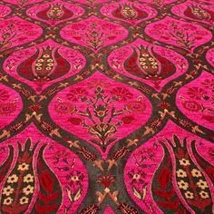 Upholstery Fabric Turkish Fabric by the Yards Turkish Pink - Etsy Sofa Fabric Upholstery, Fabric Shops Online, Striped Upholstery Fabric, Bohemian Fabric, Turkish Textiles, Carpet Fabric, Striped Upholstery, Floral Upholstery, Boho Tapestry