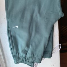 It’s A M Fits Like A Large, Brand New Nike Green Sweatpants For Loungewear, Nike Green Casual Sweatpants, Nike Green Athleisure Pants, Green Nike Joggers With Pockets, Nike Green Joggers With Pockets, Nike Green Cotton Bottoms, Green Nike Cotton Pants, Nike Green Loungewear Pants, Green Nike Bottoms With Side Pockets