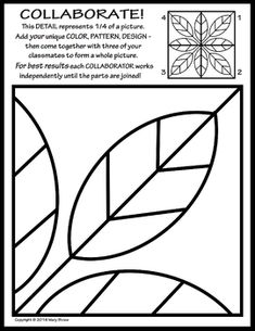 an image of a coloring page with leaves